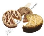 Le Crostate ai vari gusti: alla ricotta, ricotta e pistacchio, alla crema, crema e mandorle, crema e amarene, alla nutella, al pistacchio
